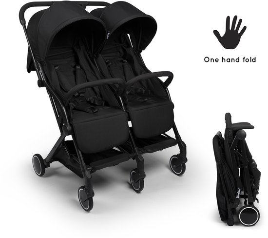 Baninni Duo Buggy Adige Zwart van Baninni — afbeelding 4