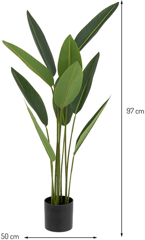 Plante artificielle Strelitzia H97 cm