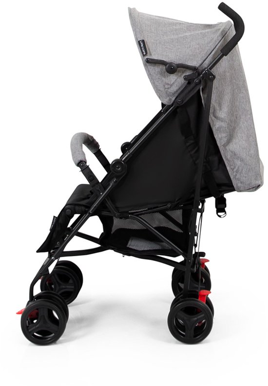 Little World Multi Standen Buggy Winston Grijs — afbeelding 4