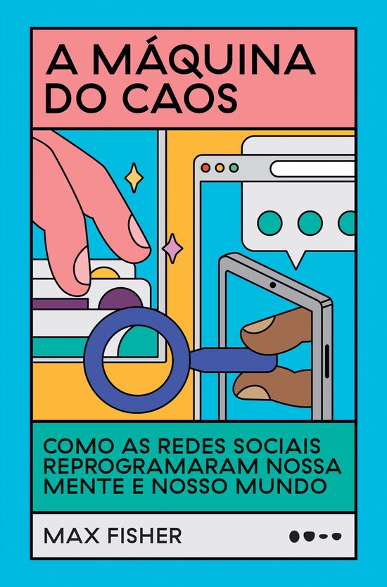 A máquina do caos - cover