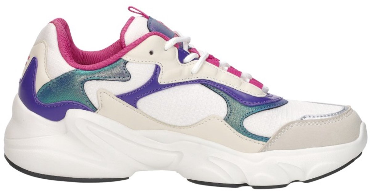 Fila Collene Logo Teens Sneakers Laag Beige