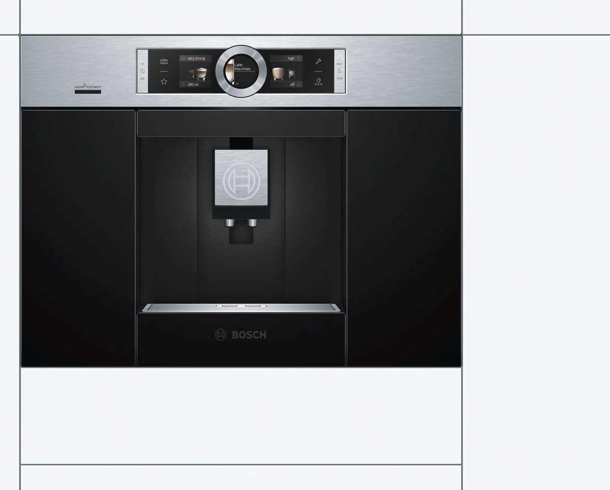 Afbeelding 2 van Bosch CTL636ES6 Serie 8 - Inbouw espresso volautomaat - WiFi