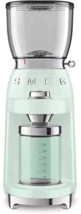 Moulin à café Smeg CGF11PGEU 150 W Vert, Transparent