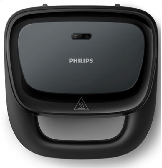Philips Wafelijzer 3000 Series - HD2332/90 – Perfect Gouden Wafels in een Handomdraai — afbeelding 2