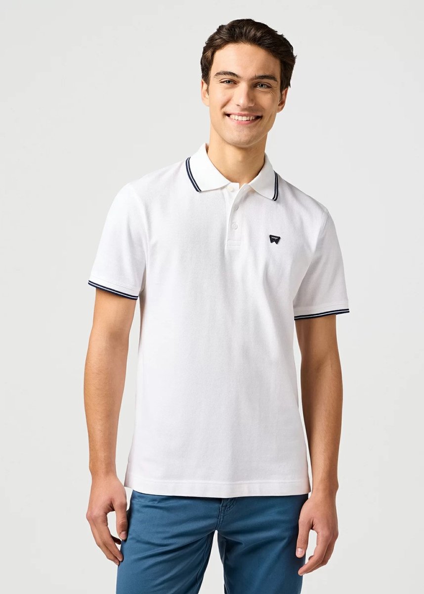 Wrangler POLO SHIRT M Wit