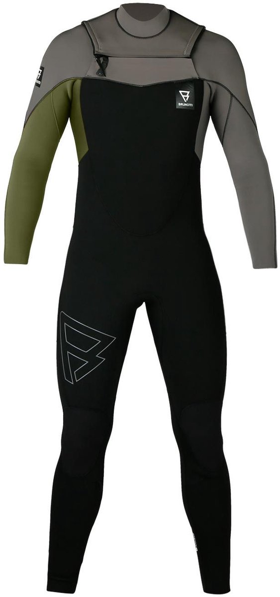 Brunotti Wetsuit Heren Radiance 4/3 mm Zwart