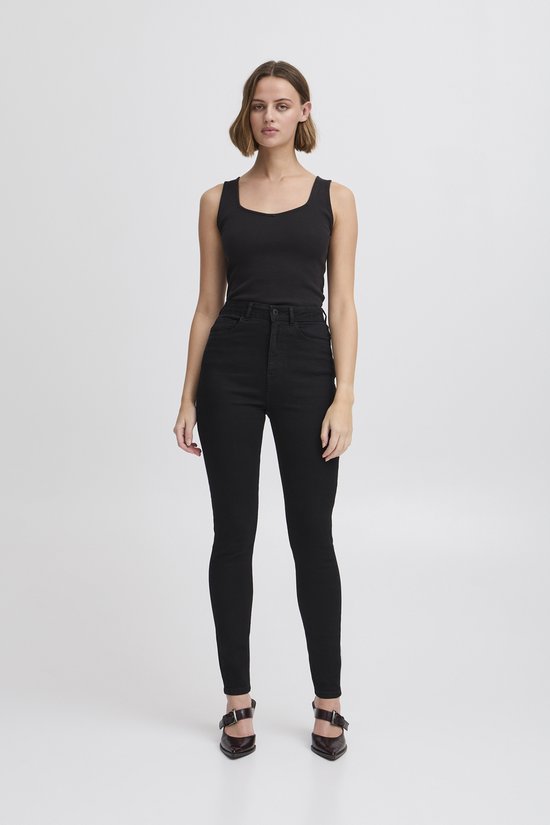 Ichi IHTWIGGY SLIM HIGH WAIST Dames Broek - Maat 31/32