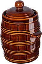 Kadax Aardewerkpan, Dichte Keramische Pan Met Deksel   Vaatwasmachinebestendige Aardepan Handgemaakte Fermentatiepot Van Keramiek   2 5l 764186351