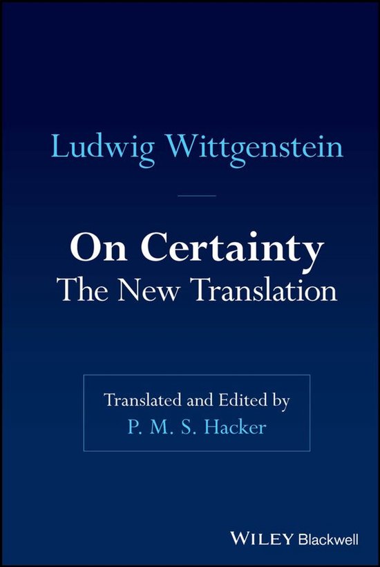 On Certainty - cover
