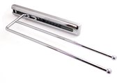 SOTECH Handdoekrek 2-armig gepolijst chroom Lengte 325 mm (verlengd: ca. 505 mm) Kesseböhmer handdoekrek