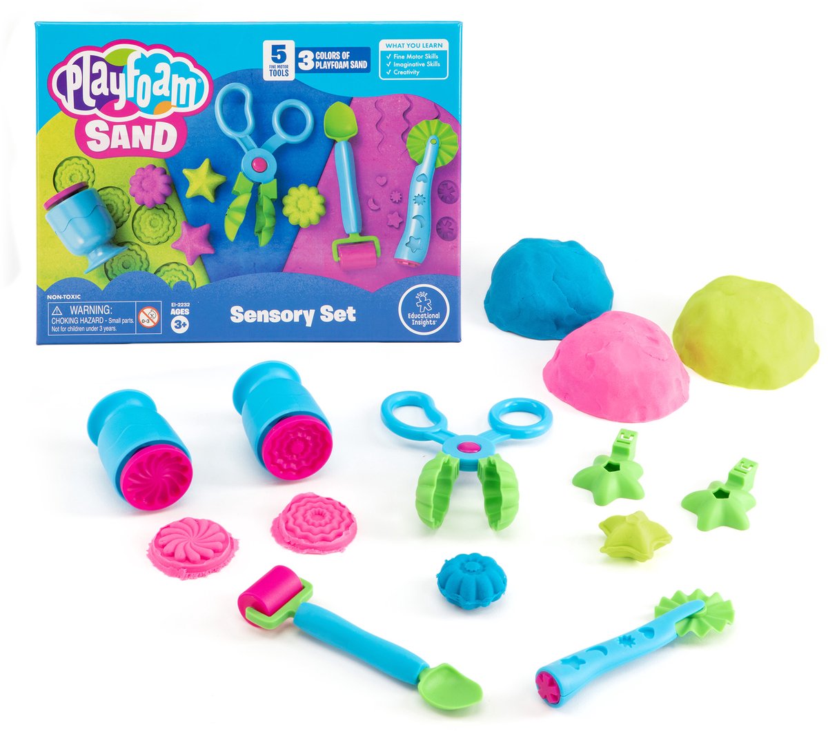 Learning Resources Playfoam® Zand - Sensorische Set - 3+