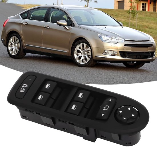 Switch Window Control - Quick Response - Sensitive Control - Window Master Button Replacement - 308 I 508 - Auto Accessoires — afbeelding 4