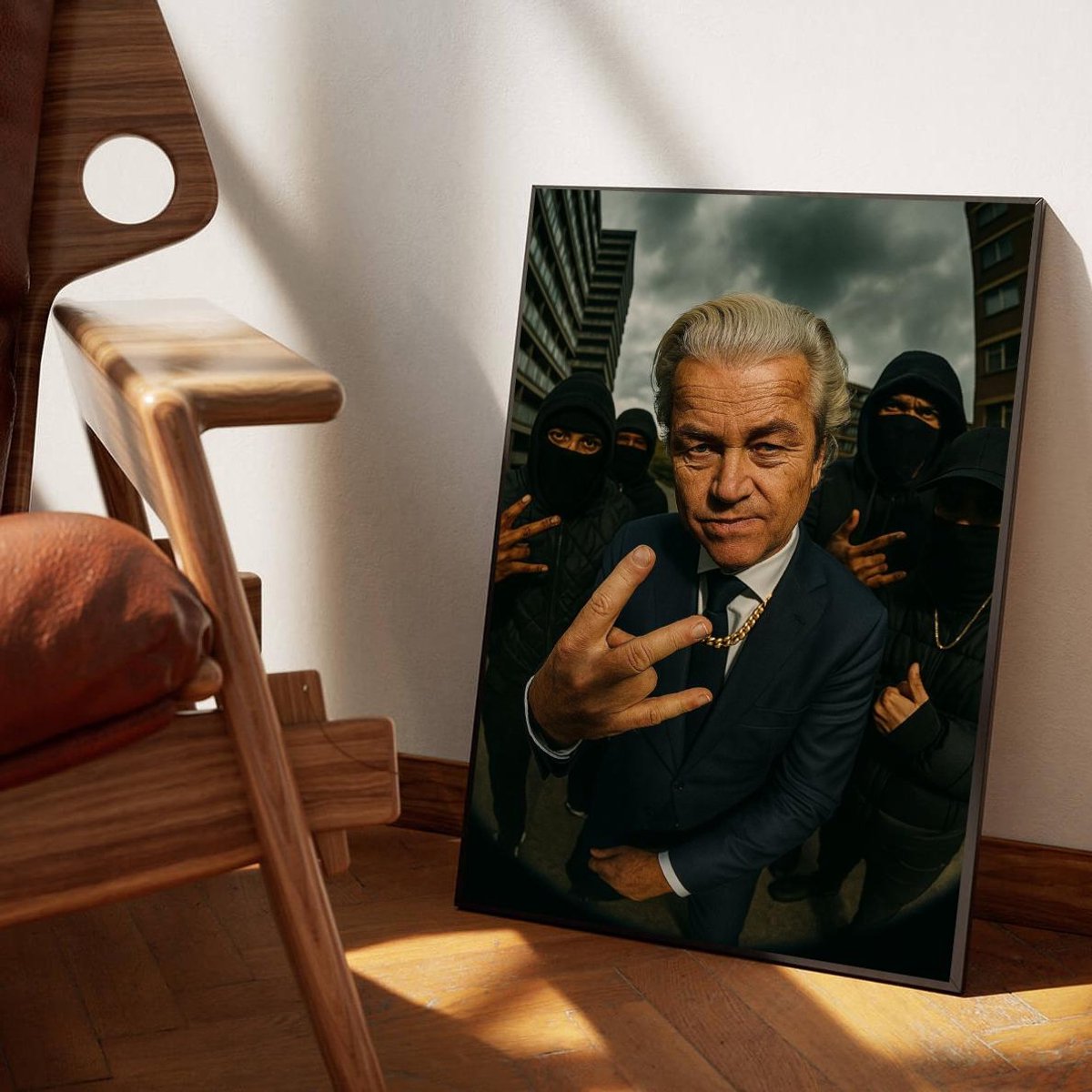 Geert Wilders Poster van Merkloos / Sans marque — cadeau in Wonen & Interieur - foto 4