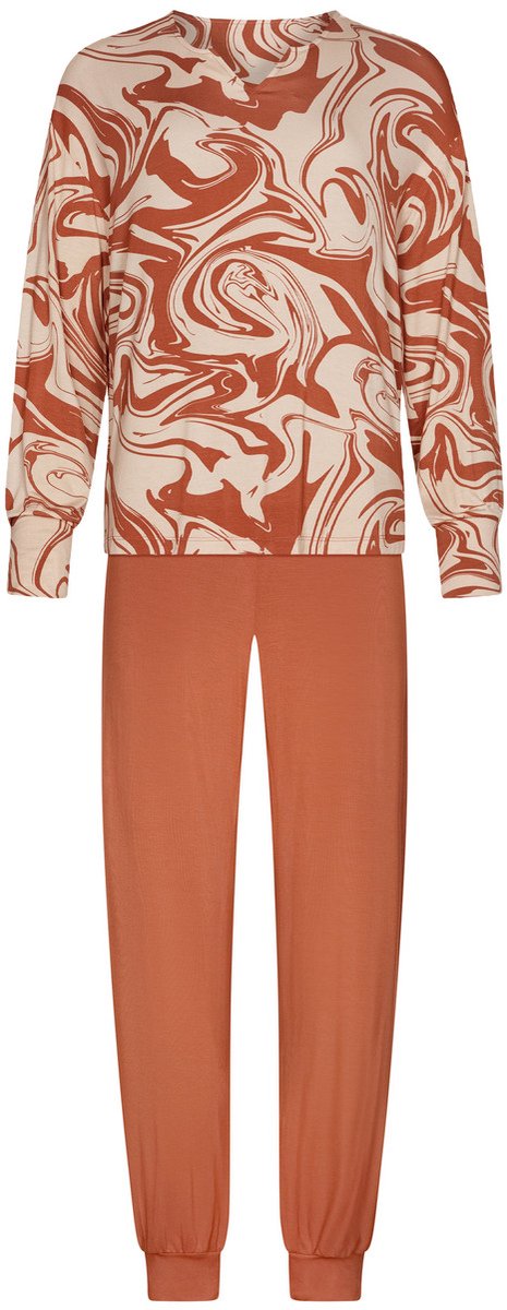 Pastunette Premium - Pyjama - Eternal - Viscose - Beige/Terra