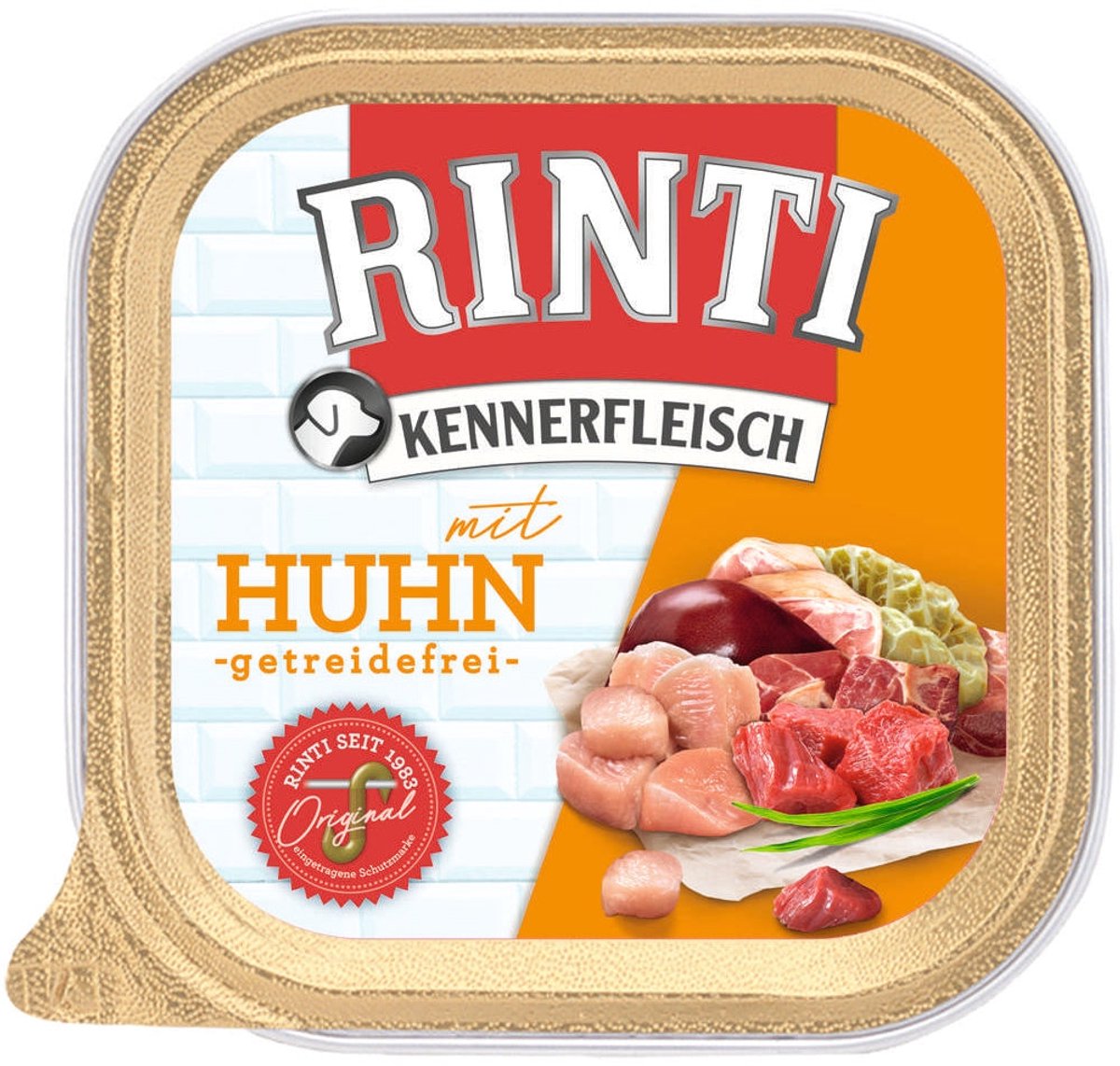 RINTI Rinti - Kennerfleisch Plus 9x300g - Kip