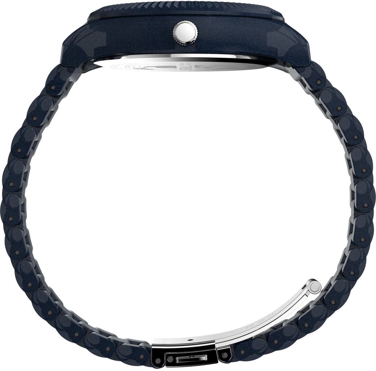 Timex Timex Legacy Ocean Solar Quartz Analog Blauw Case: 100% Recycled Material | Armband: 100% Recycled Material 42 TW2W56200YH