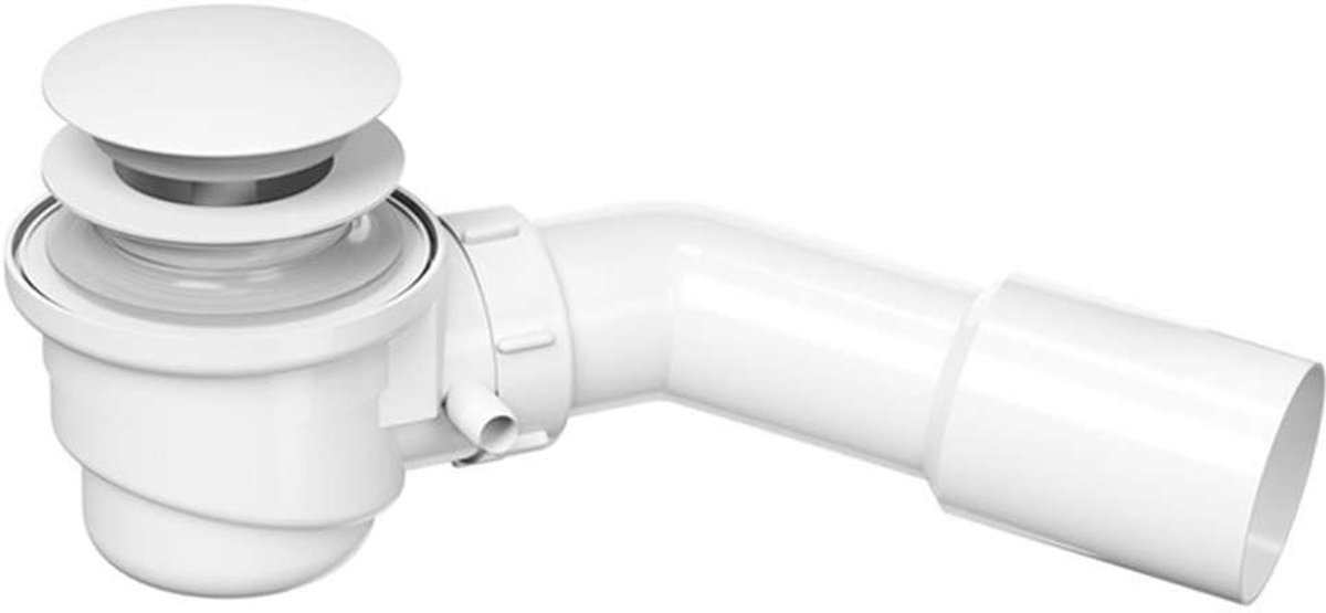 Cersanit Crea - Badafvoerset, ClickClack, wit S904-013