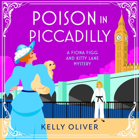 A Fiona Figg & Kitty Lane Mystery6- Poison in Piccadilly - cover