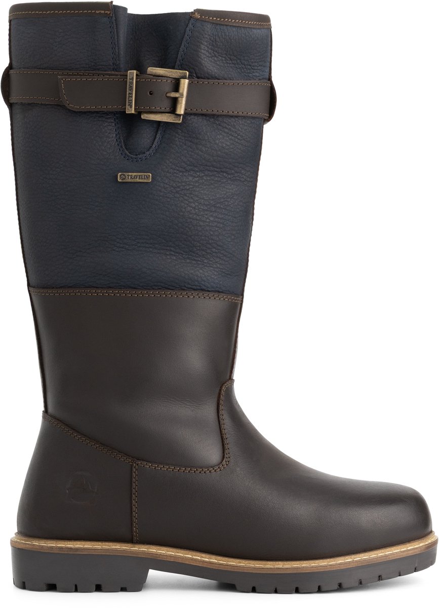 Travelin’ Grimdalen Dames Outdoorlaarzen Waterdicht Blauw