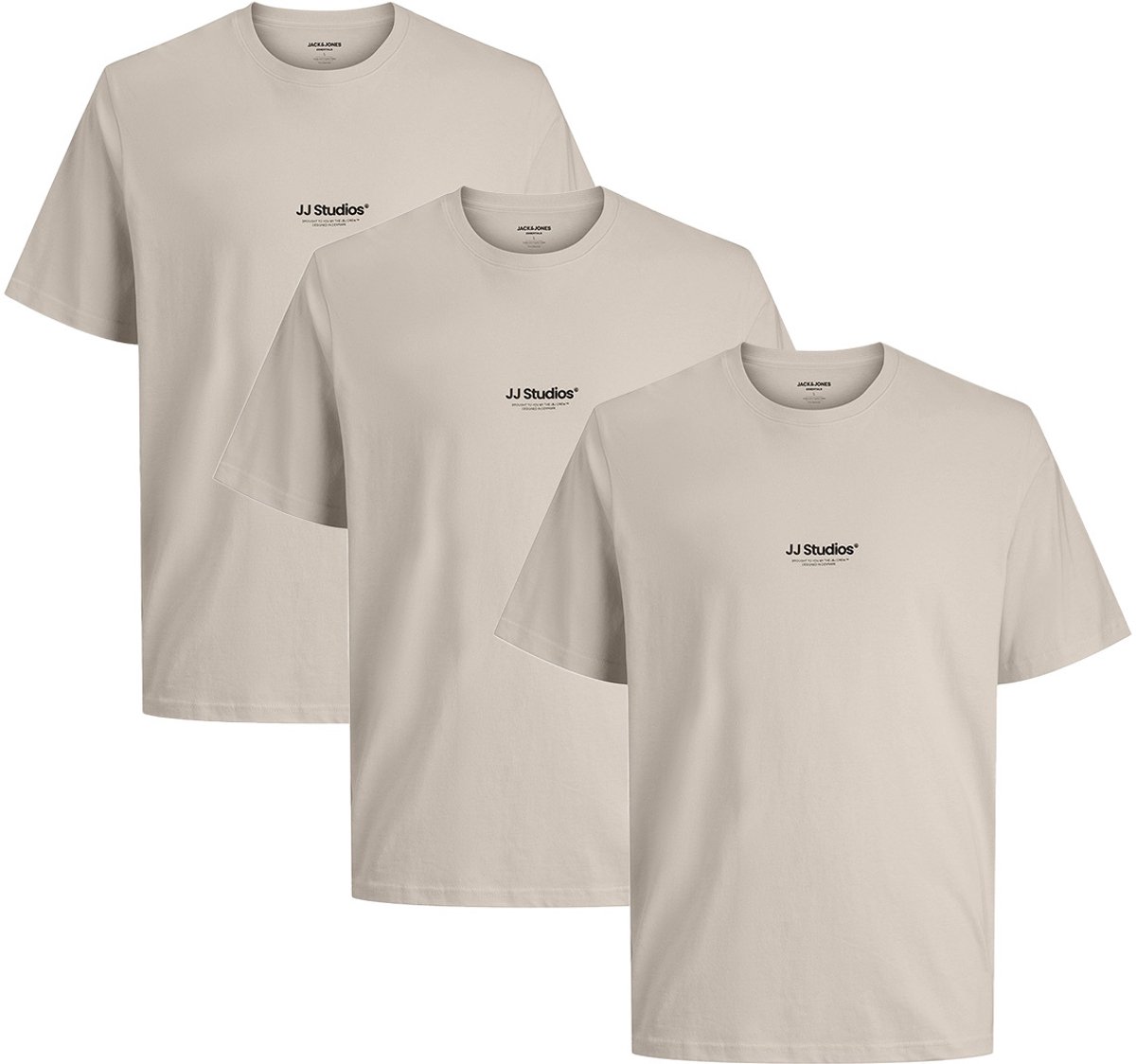 Jack & Jones Heren t-shirt 3 pack Soho