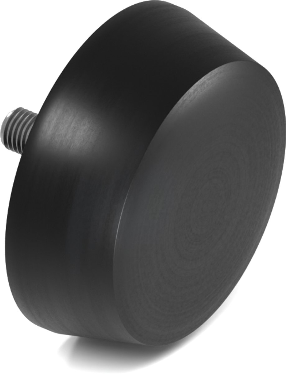 Rubbermagazijn - Conische demper Type K/D 125x45mm - M16 - Set 5 stuks