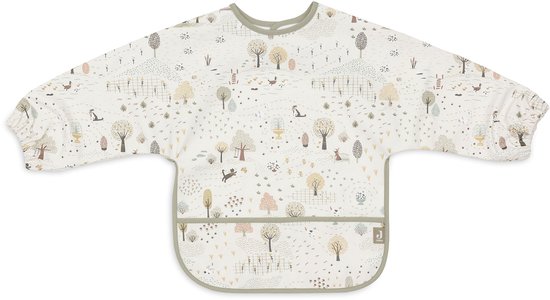 Jollein Slabbetjes Waterproof Met Mouw - 1 Stuk - 75 cm - Tiny Park