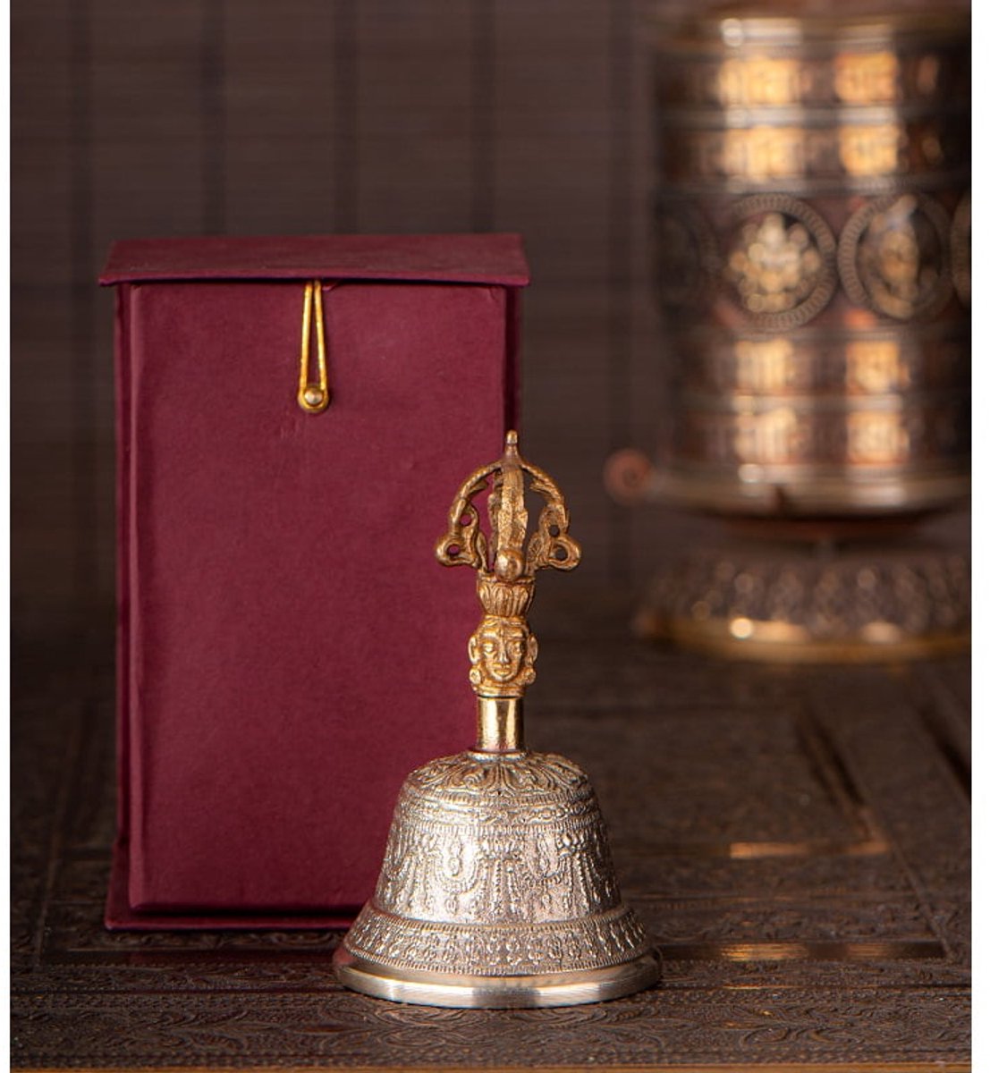 Bel met dorje 12,5 cm