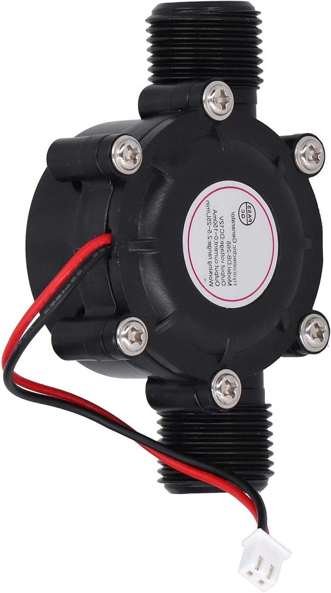 Inovra Plus - Waterturbogenerator voor Micro-Hydro-Elektrische Installaties - Energieopwekking bij Lichtgevende Doucheührung