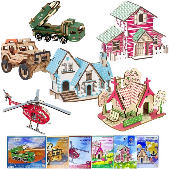 ROKR Pinball Houten Puzzel 3D DIY Model Kits voor Volwassenen om te bouwen, Volwassenen Puzzel Geschenken voor Verjaardag Kerstmis