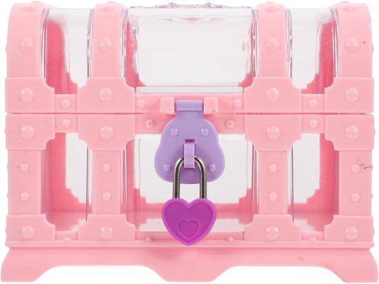Foto: Speelgoedorganizer vintage schatkist met slot sieraden opbergdoos kinderen piratenthema cadeau stylish en handig opbergen voor jongens en meisjes ideaal voor thuis of op school