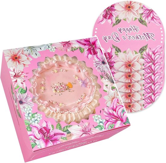20 Stück Cupcake Box Kraftpapier Muffin Box Karton Keksverpackungen