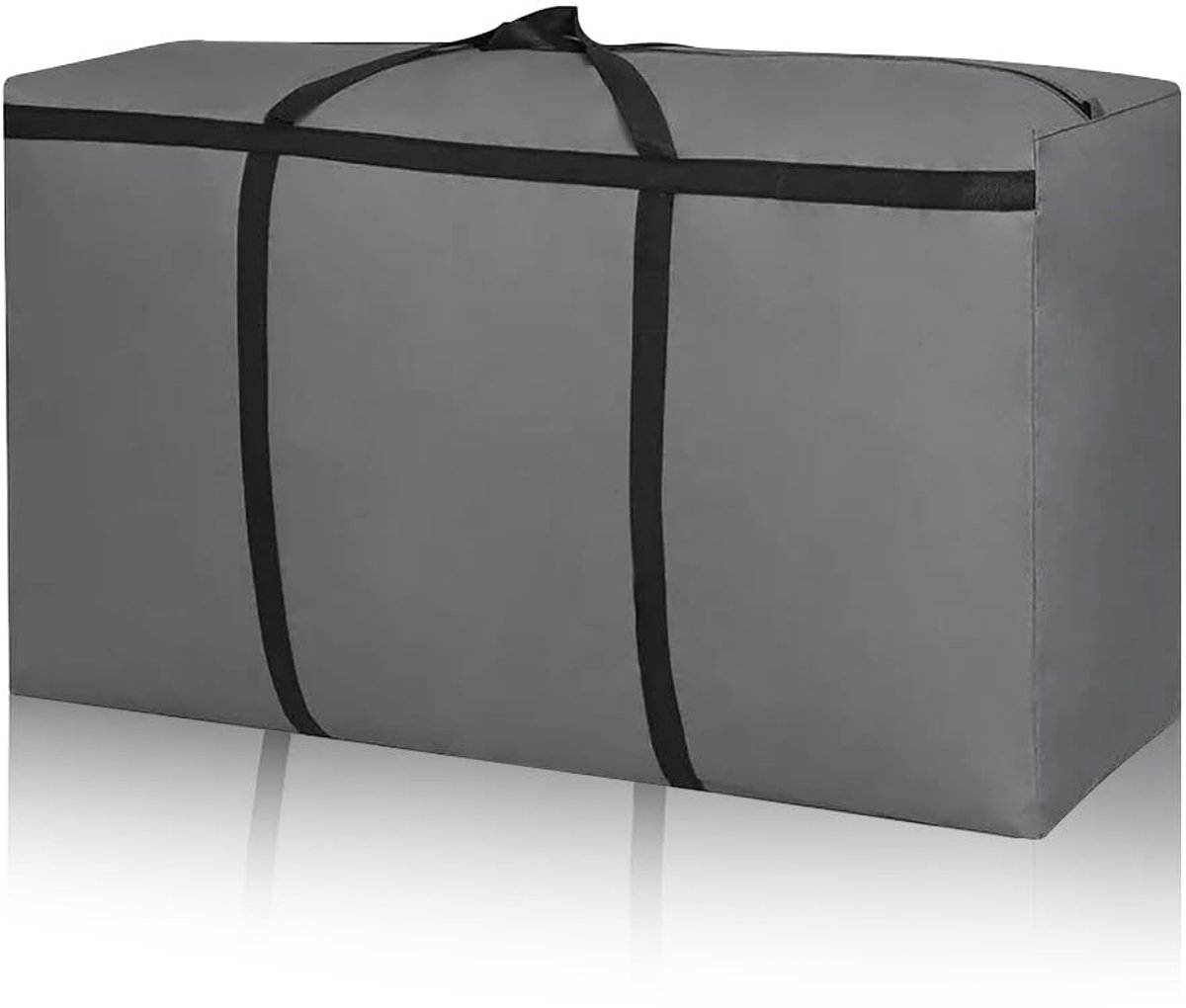 Ibenzoa Ruime Opbergtas van 180 Liter voor Diverse Opbergbehoeften met 600D Oxford Stof grijs