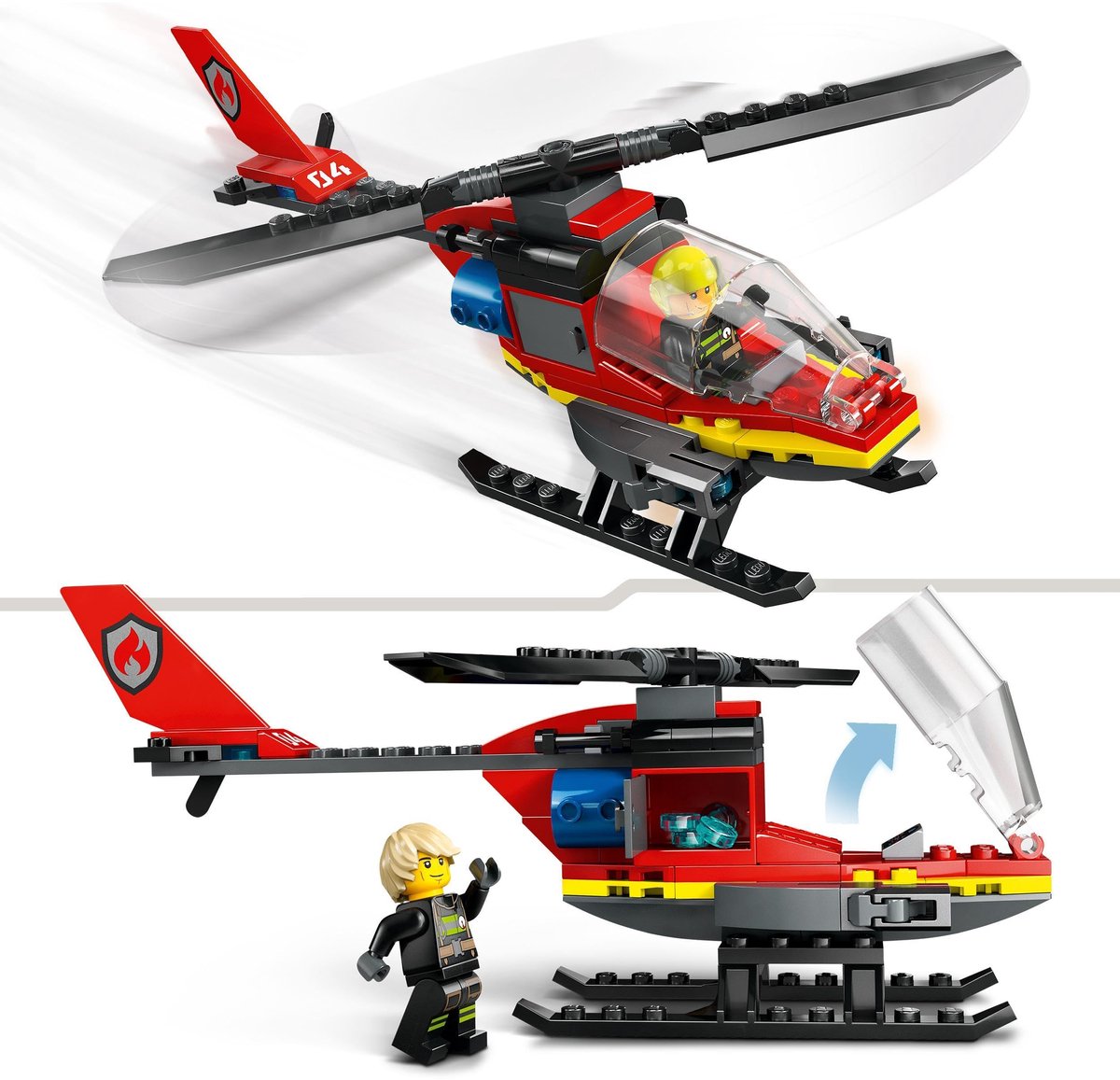 LEGO City Brandweerhelikopter - 60411 — afbeelding 13