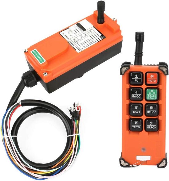 Industriële draadloze UHF 420-450MHz radiofrequentie zender ontvanger afstandsbe Industriële draadloze UHF 420-450MHz radiofrequentie zender ontvanger afstandsbe