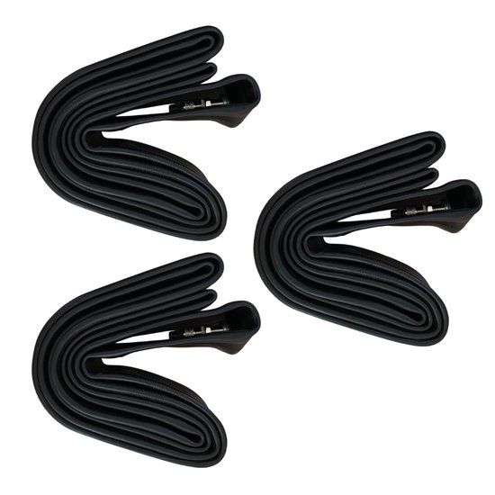 Binnenband 28 inch Set van Drie - 3 x Binnenband 28 inch / 28" voor de Fiets / Dunlop Ventiel / Racefiets / Mountainbike / 40 mm / Band 40 / 30 - 622 Wiel / 28 * 1 5/8 * 1 3/8 / 28 " — afbeelding 4