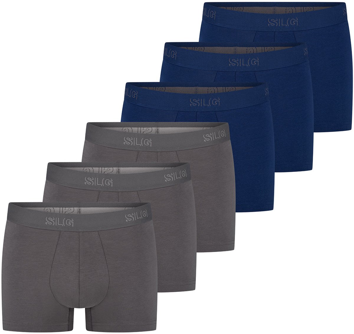 sloggi Heren retro short / pant 6 pack SLG Base