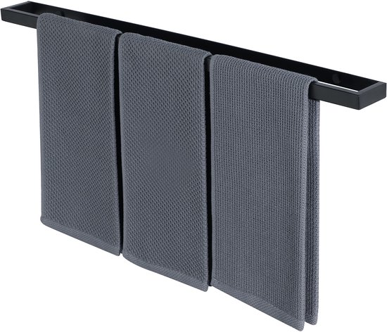 SAYAYO Geborsteld Handdoekrail met haken, 180°rotatie Handdoekhouder met 4- armige, 40CM Handdoekenrek van Roestvrij Staal, voor Keuken, Badkamer, EGKN2520HD-4-LS SAYAYO Geborsteld Handdoekrail met haken, 180°rotatie Handdoekhouder met 4- armige, 40CM Handdoekenrek van Roestvrij Staal, voor Keuken, Badkamer, EGKN2520HD-4-LS