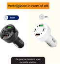 Zwarte en witte R2B autoladers met 4 poorten naast elkaar.