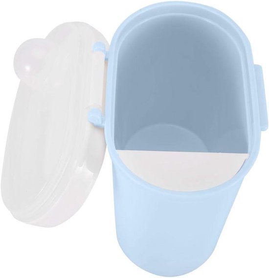 Baby Milk Powder Dispenser, Kids Formula Seal Storage Box Container Micro Fridge Safe Child Candy Fruit Snack Cup Canister for Travel Picnic(L-Blue) van Merkloos	 — afbeelding 5