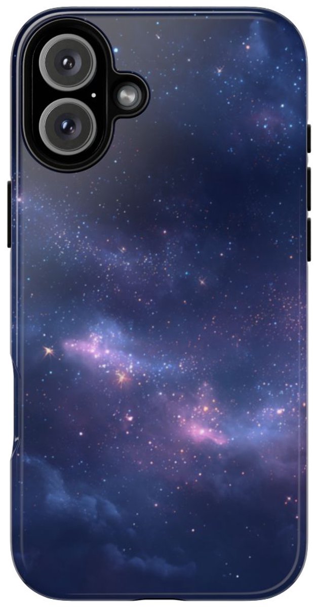 Sterrennevel Nachtelijke Hemel – Telefoonhoesje Geschikt voor iPhone 16 Plus