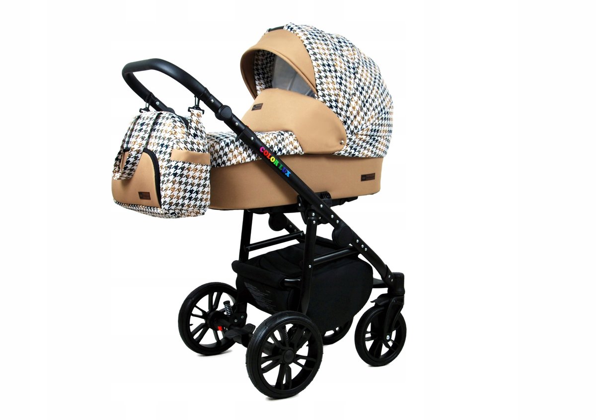 BabyLux® COLORLUX 2in1 Kinderwagen - Opklapbaar met Reiswieg - afbeelding 2