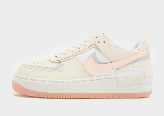 Nike Air Force Shadow Maat Pastel Creme Sneakers