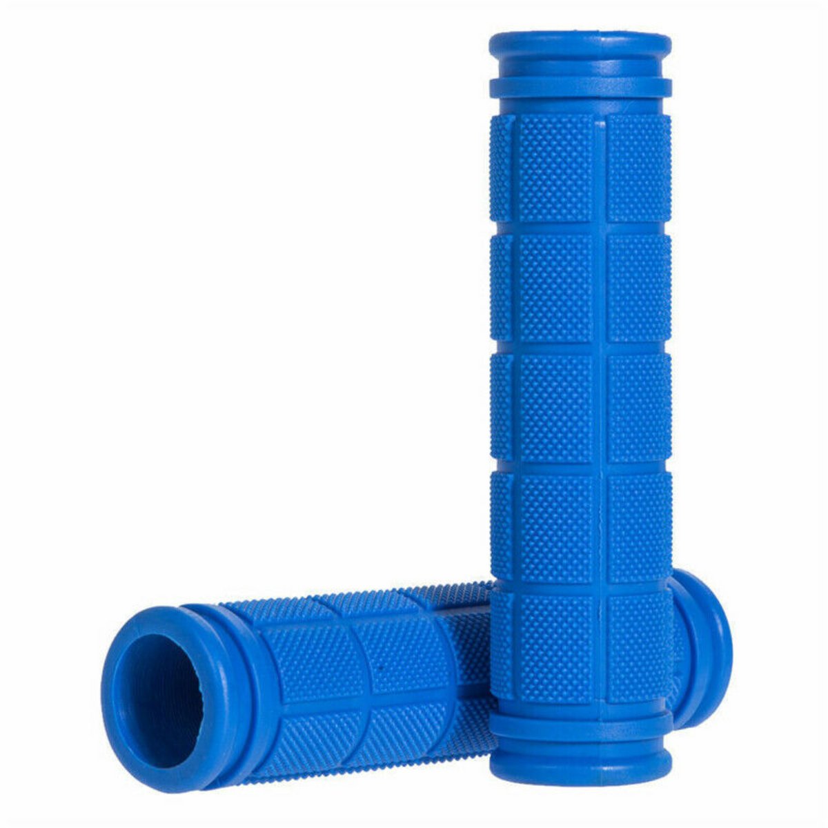 ESTARK® - Fietshandvatten - Handvatten - Universeel - Fiets – Mountainbike – Professioneel - Grips - Extra Grip – Fietshandvaten -Handvaten - Handig te monteren - Anti-slip – Fietsen – Stuur – Bikegrips – Stevig - Rubber Blauw