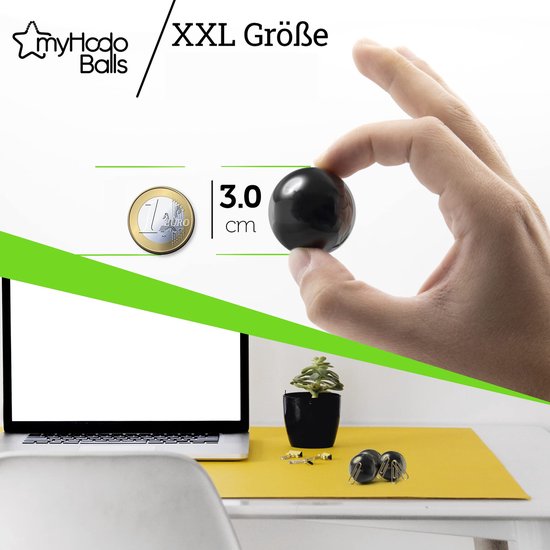 Magnetische fidget-ballen, 8 stuks, acupressuurbal, siliconen