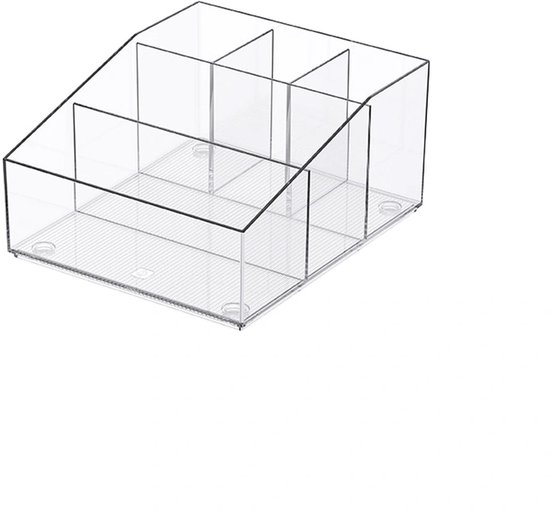 Présentoir à maquillage So Clever x Vacane 15,2 cm Medium - Transparent - Sans BPA