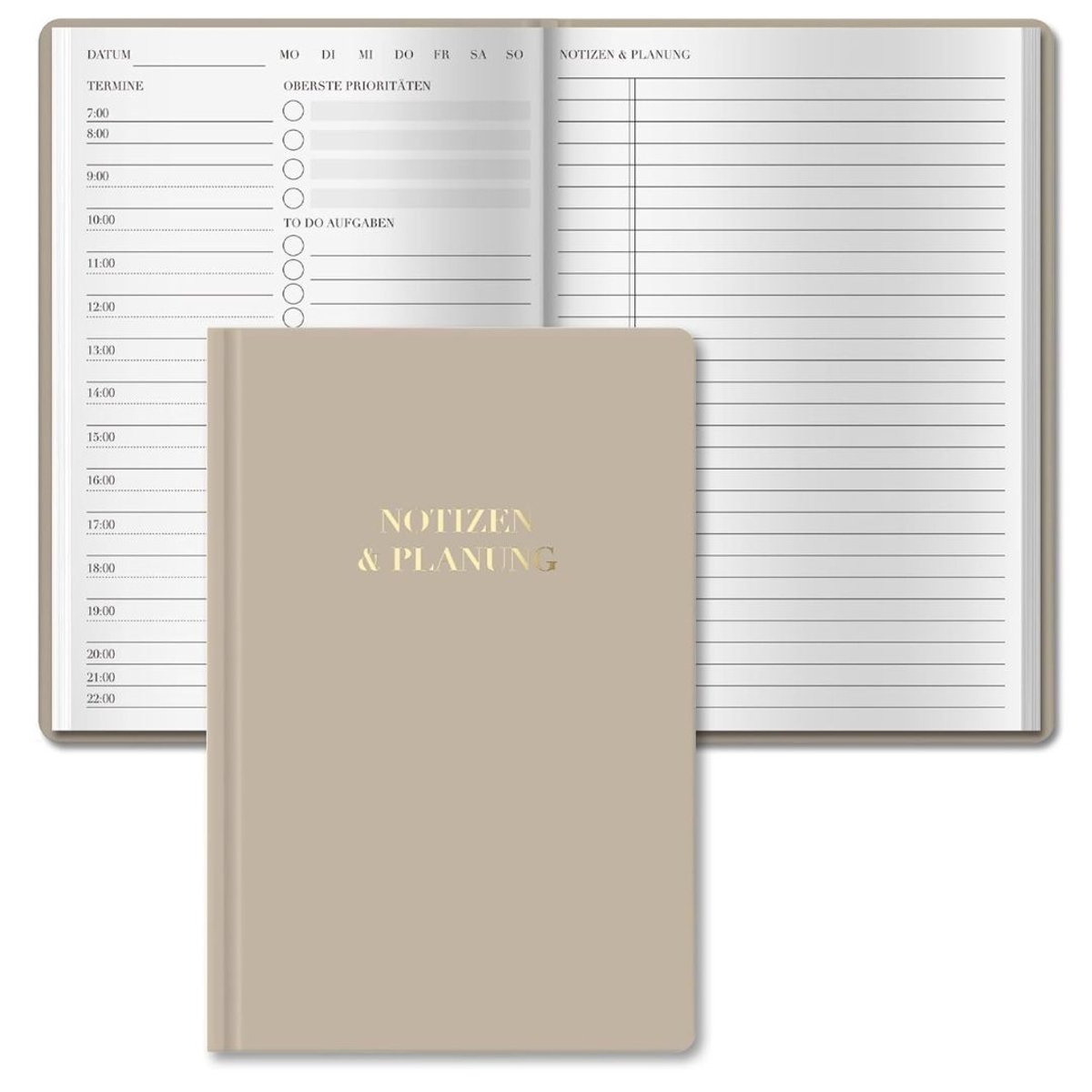 ASsentials® Studieplanner - Schoolplanner - Huiswerkplanner