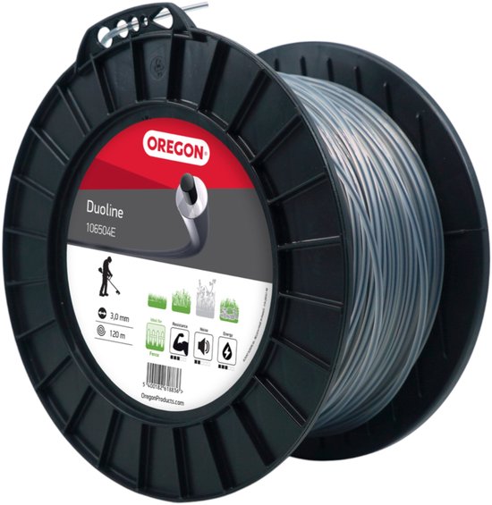 Oregon Duoline maaidraad 3,0 mm x 120 m ( 106504E ) van Oregon — afbeelding 2