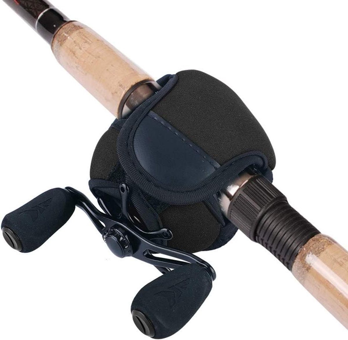 Allecto Plus - Visserij reel cover voor Spinning Reel en Baitcasting Reel - Hengel beschermhoes met goede kwaliteit