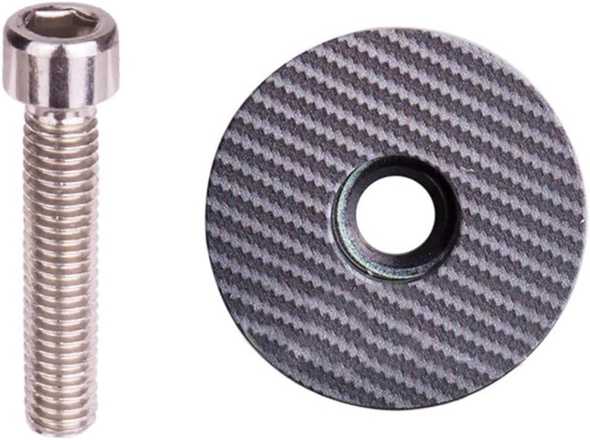 Allecto Plus - Fiets Headset Top Cover Aluminium met Bouten voor Road Fietsen