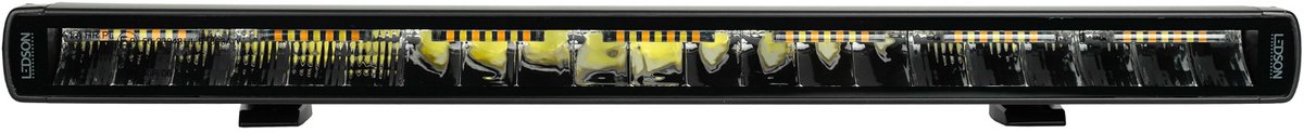 LED bar - Ledson - Phoenix - 20.6 - 52.2cm - Smoke - Positielicht Wit/Amber - 1 flitspatroon - Driving Spot Combo